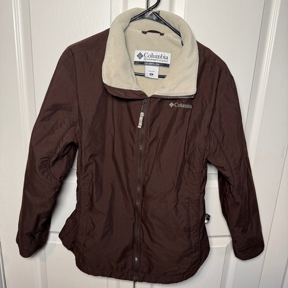 Columbia Other - Columbia Sportswear Company Mens Fleece Full Zip Jacket Brown Size M